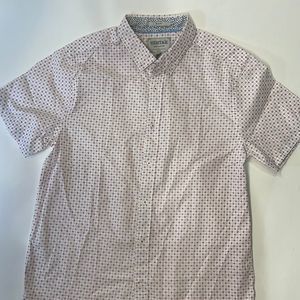 Heritage Men’s Button Down Collared Shirt. Size L.